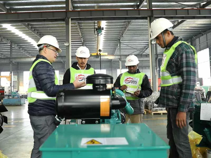 Products-Training-Carried-inside-of-SinoGen-Factory